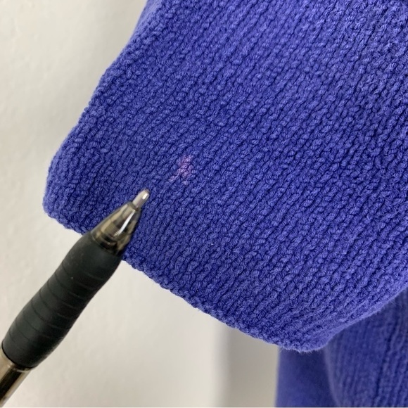 Vintage Jones New York Sport Knit Sweater Top Floral Short Sleeve Flower - Picture 8 of 16